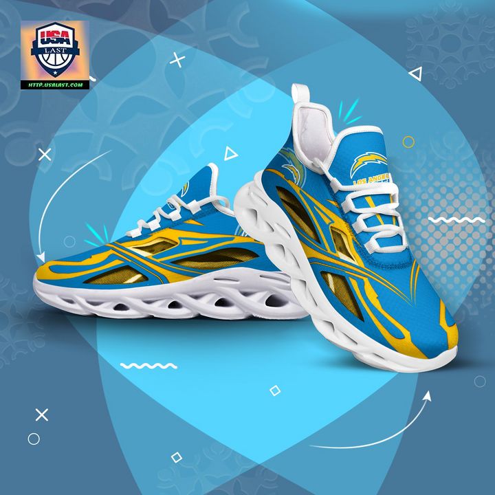 San Diego Chargers NFL Clunky Max Soul Shoes New Model - Cutting dash