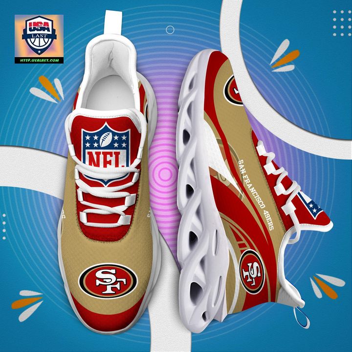 San Francisco 49ers NFL Customized Max Soul Sneaker - Good look mam