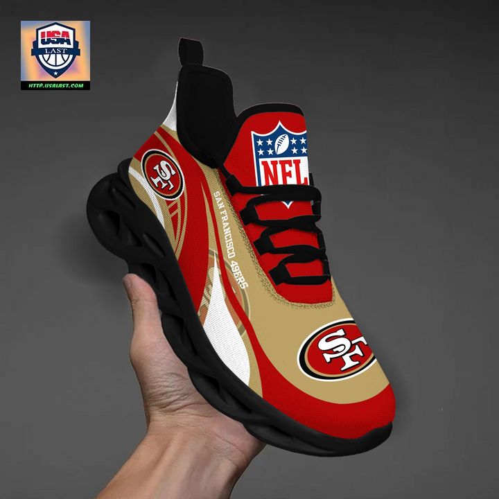 San Francisco 49ers NFL Customized Max Soul Sneaker - Good look mam