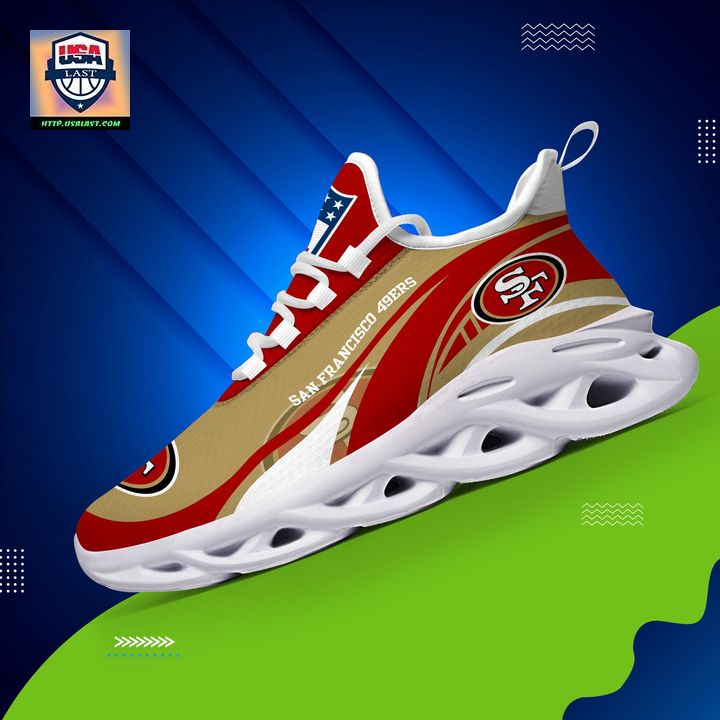 San Francisco 49ers NFL Customized Max Soul Sneaker - Looking so nice
