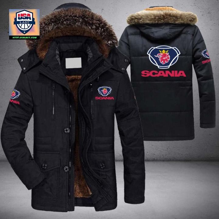 Scania Car Brand Parka Jacket Winter Coat - Loving, dare I say?
