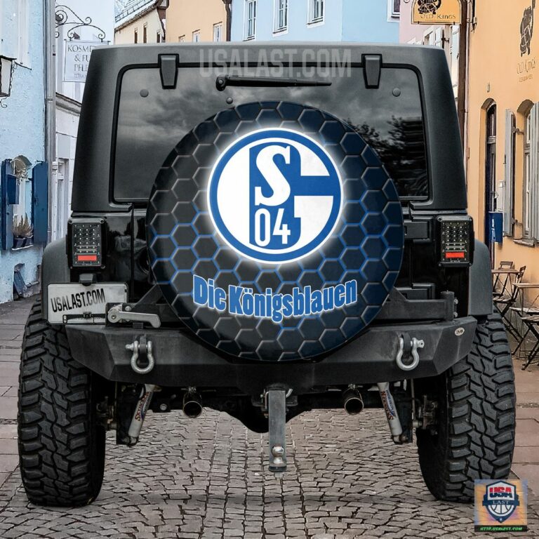 Schalke 04 Spare Tire Cover - Damn good