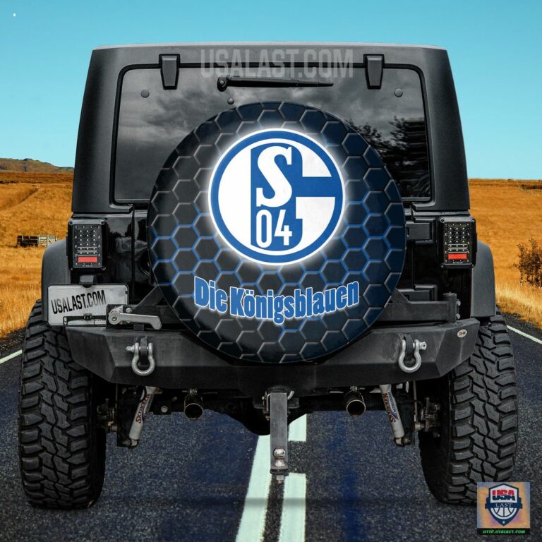 Schalke 04 Spare Tire Cover - Beauty queen