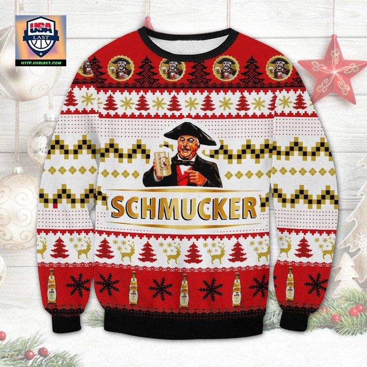 Schmucker Beer Ugly Christmas Sweater 2022 - Best click of yours