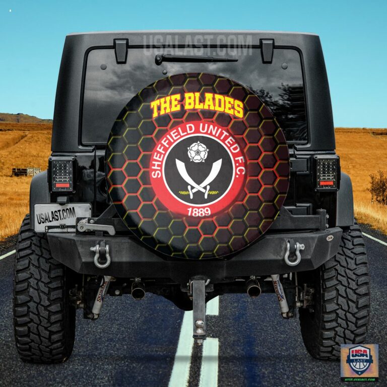 Sheffield United FC Spare Tire Cover - Good click