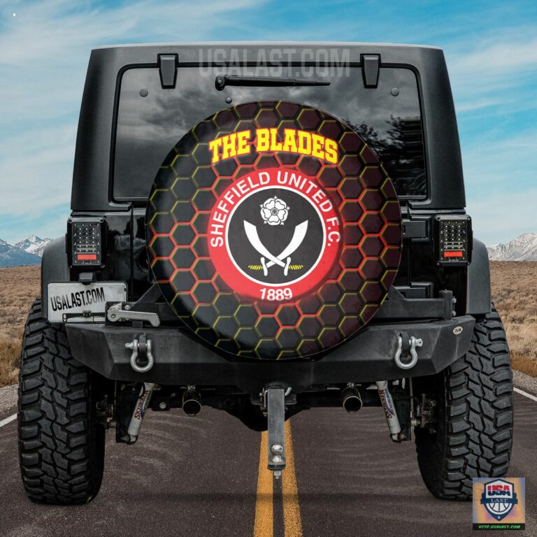 Sheffield United FC Spare Tire Cover - Rocking picture