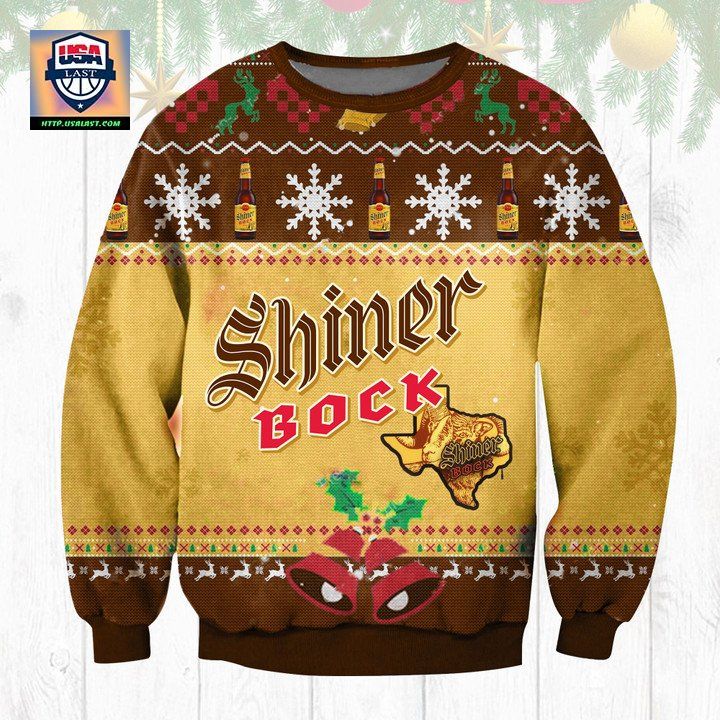 Shiner Bock Beer Ugly Christmas Sweater 2022 - It is more than cute