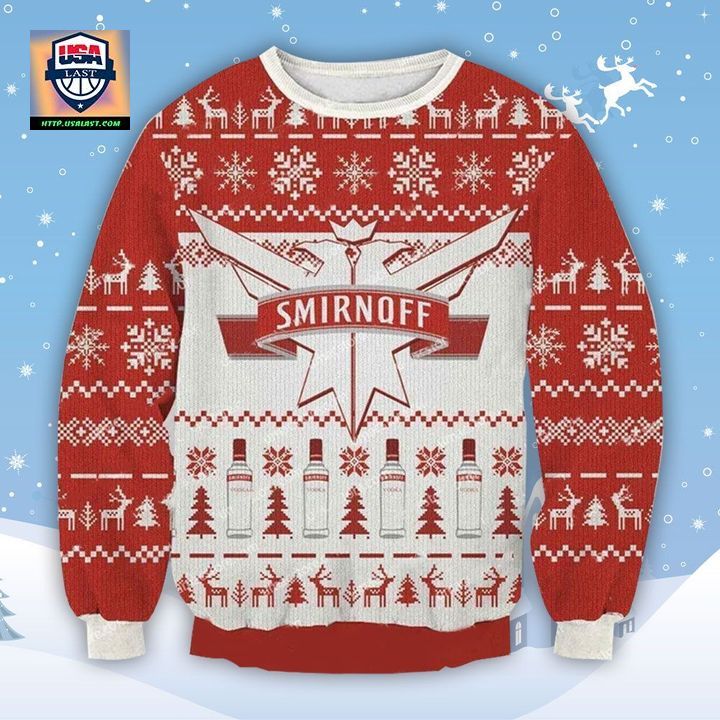 Smirnoff Vodka Ugly Christmas Sweater 2022 - Gang of rockstars