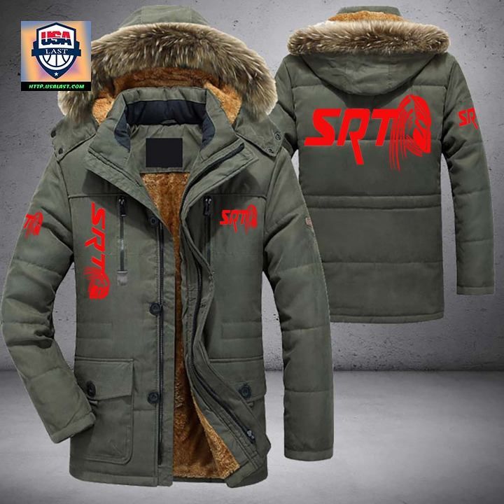 SRT Predator Logo Brand Parka Jacket Winter Coat - You tried editing this time?