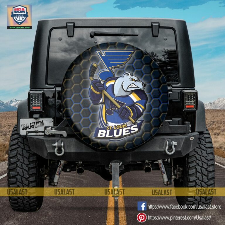 St. Louis Blues MLB Mascot Spare Tire Cover - You are always best dear