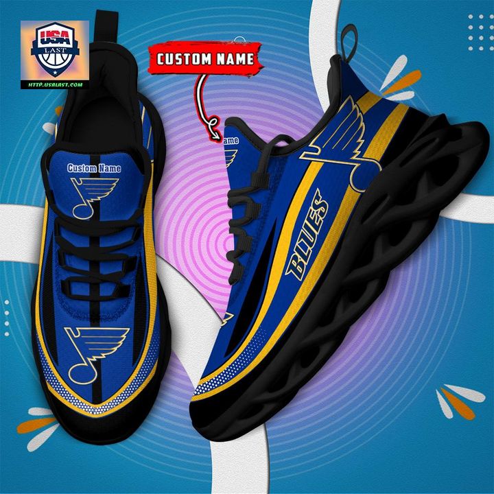 St Louis Blues NHL Clunky Max Soul Shoes New Model - Gang of rockstars