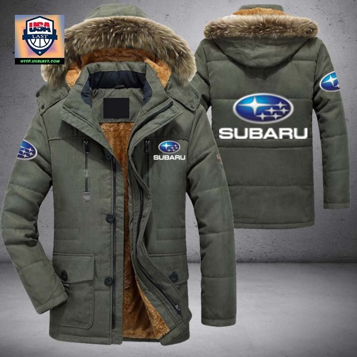 Subaru Car Brand Parka Jacket Winter Coat - Good one dear