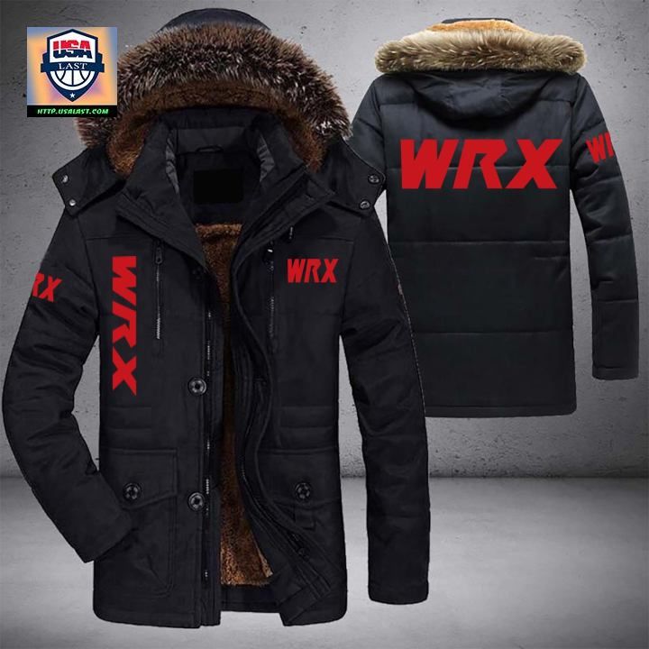 Subaru WRX Logo Brand V1 Parka Jacket Winter Coat - Nice shot bro