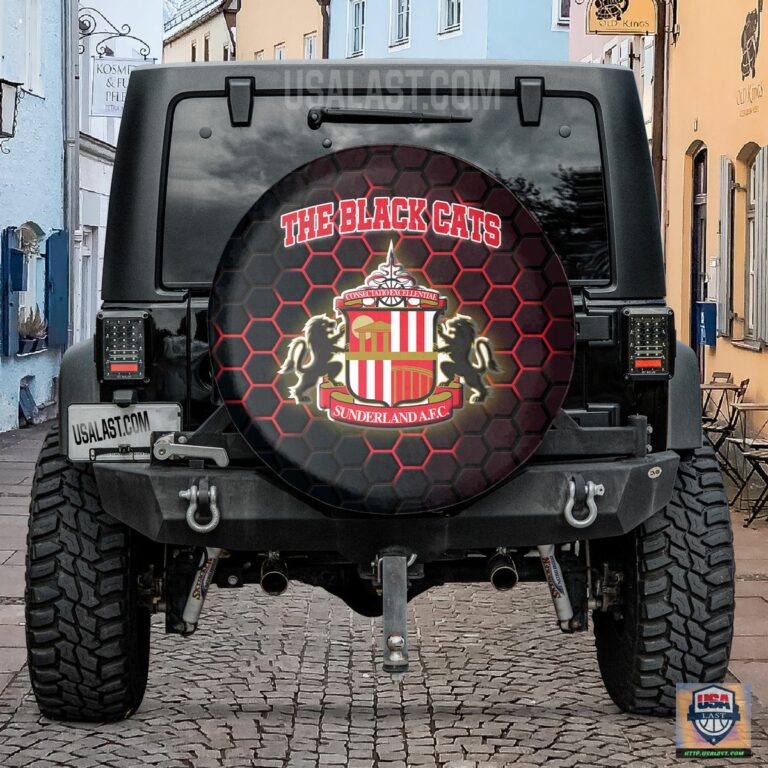 Sunderland AFC Spare Tire Cover - You always inspire by your look bro
