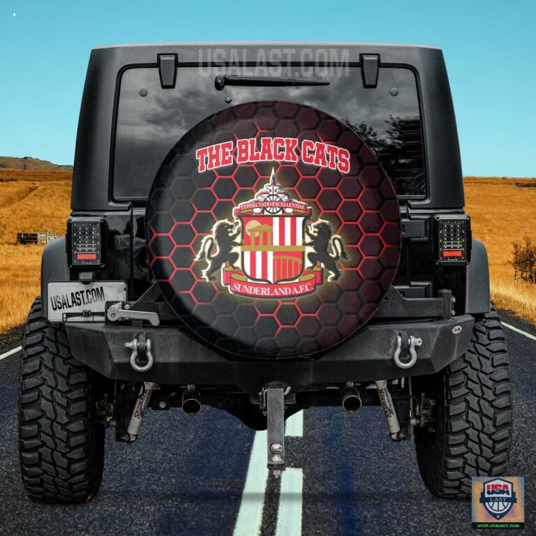 Sunderland AFC Spare Tire Cover - My friends!
