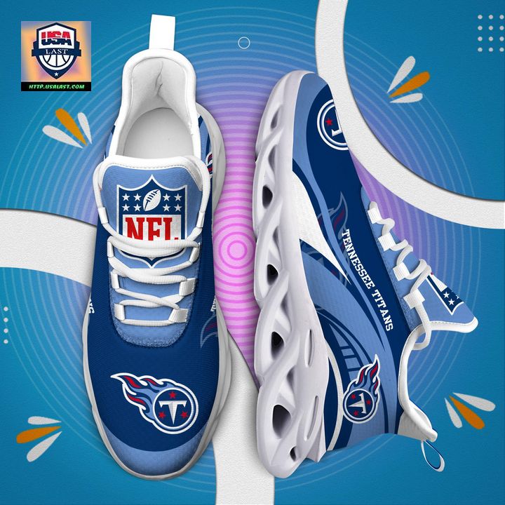Tennessee Titans NFL Customized Max Soul Sneaker