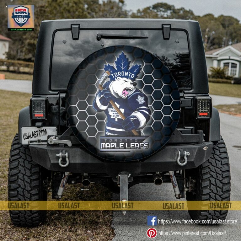 Toronto Maple Leafs MLB Mascot Spare Tire Cover - Ah! It is marvellous