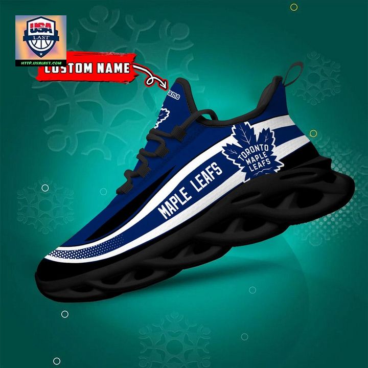 Toronto Maple Leafs NHL Clunky Max Soul Shoes New Model - Impressive picture.