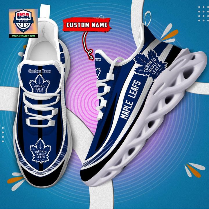 Toronto Maple Leafs NHL Clunky Max Soul Shoes New Model - Nice photo dude