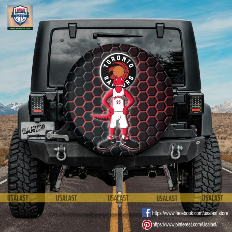 Toronto Raptors NBA Mascot Spare Tire Cover - You look different and cute