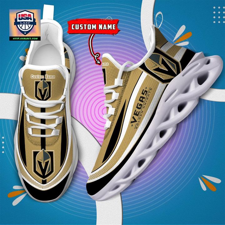 Vegas Golden Knights NHL Clunky Max Soul Shoes New Model
