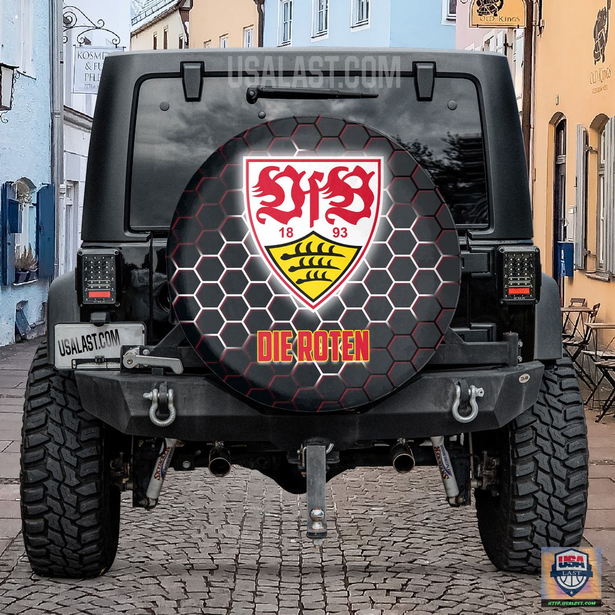 AMAZING VfB Stuttgart Spare Tire Cover