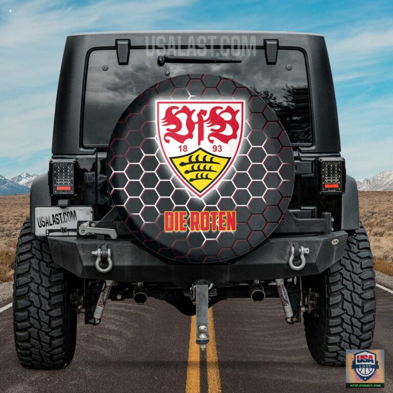 VfB Stuttgart Spare Tire Cover - She has grown up know
