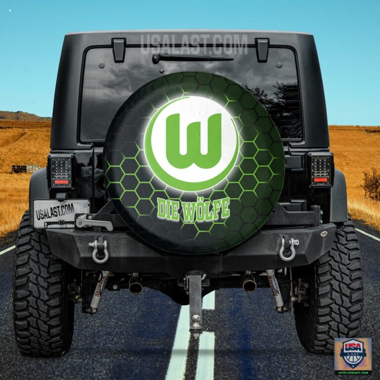 VfL Wolfsburg Spare Tire Cover - Natural and awesome