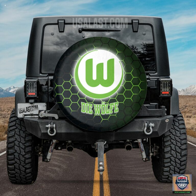 VfL Wolfsburg Spare Tire Cover - Stand easy bro