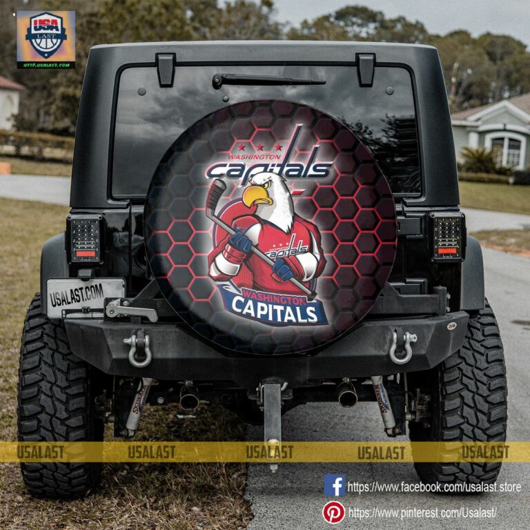 Washington Capitals MLB Mascot Spare Tire Cover - Best picture ever