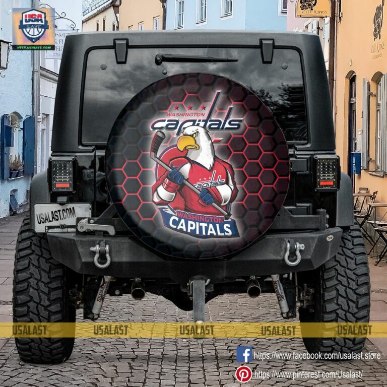 Washington Capitals MLB Mascot Spare Tire Cover - Eye soothing picture dear