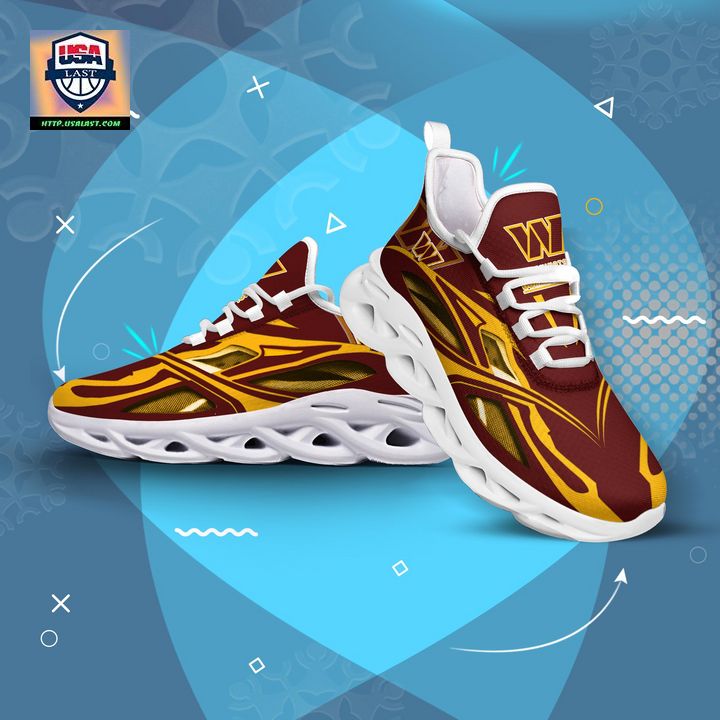 Washington Commanders NFL Clunky Max Soul Shoes New Model - Looking so nice