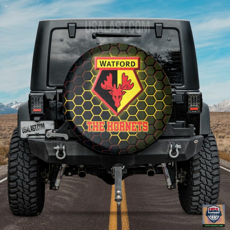 Watford FC Spare Tire Cover - Nice bread, I like it