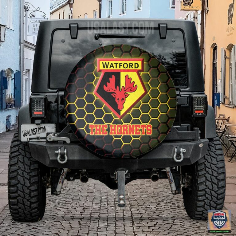 Watford FC Spare Tire Cover - This is awesome and unique