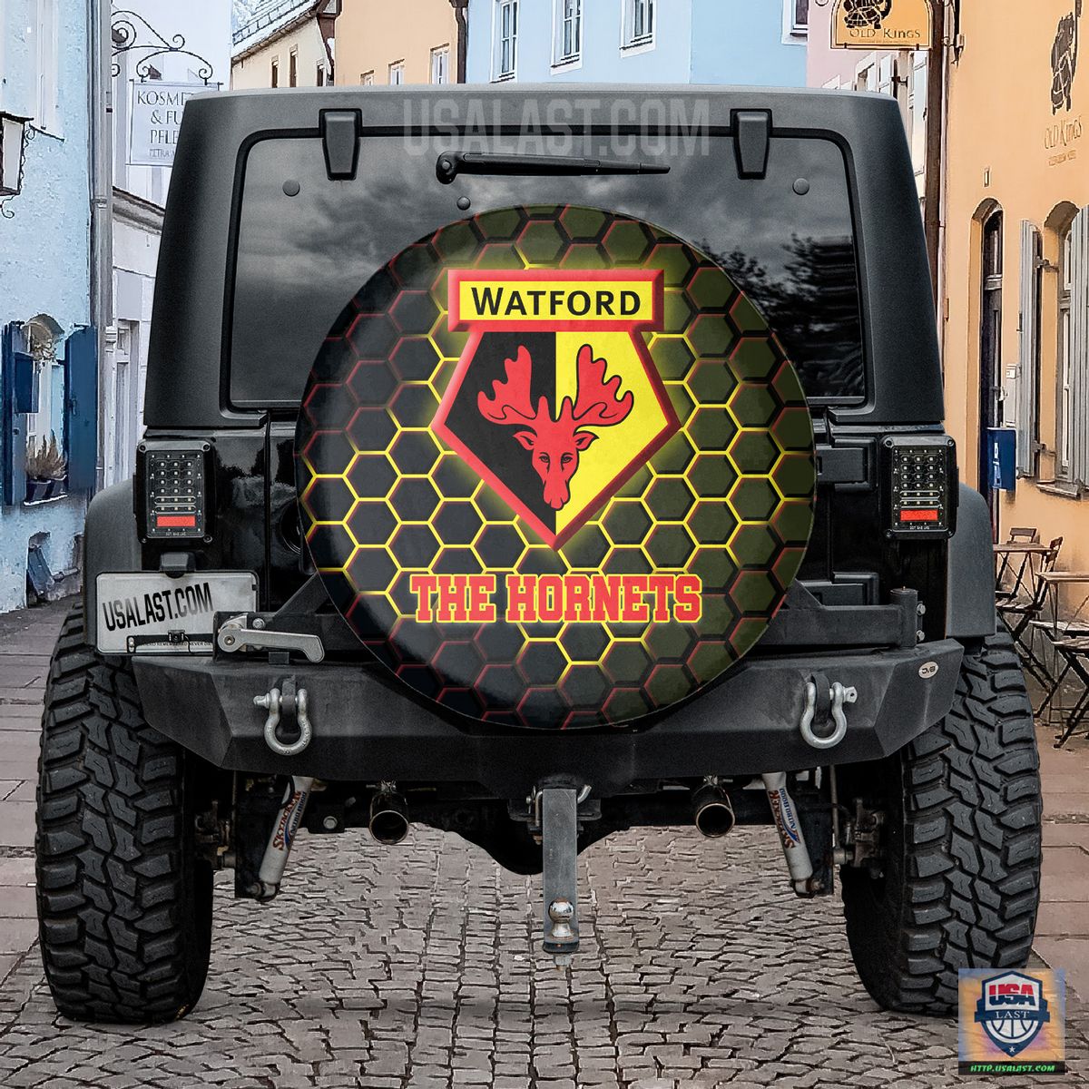 AMAZING Watford FC Spare Tire Cover