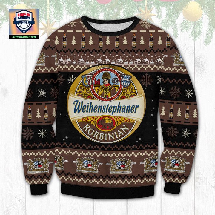 Weihenstephaner Korbinian Ugly Christmas Sweater 2022 - Stand easy bro