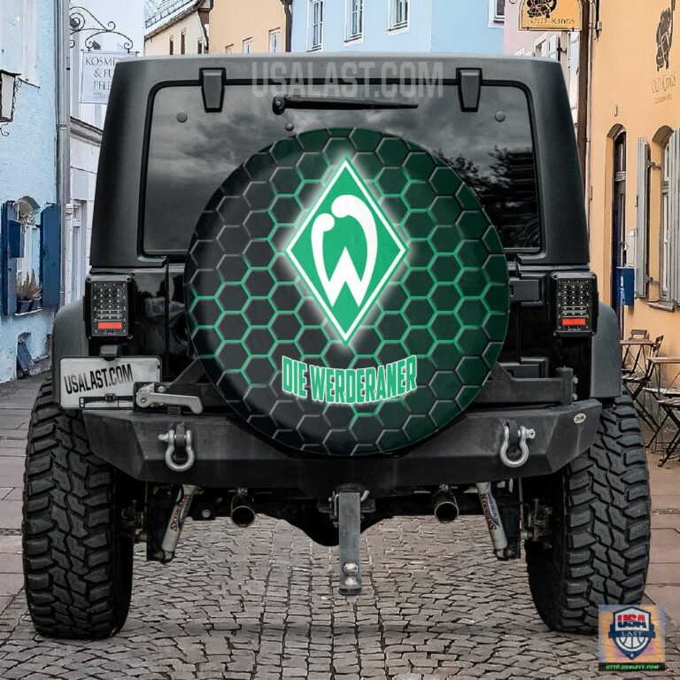 Werder Bremen Spare Tire Cover - Stand easy bro