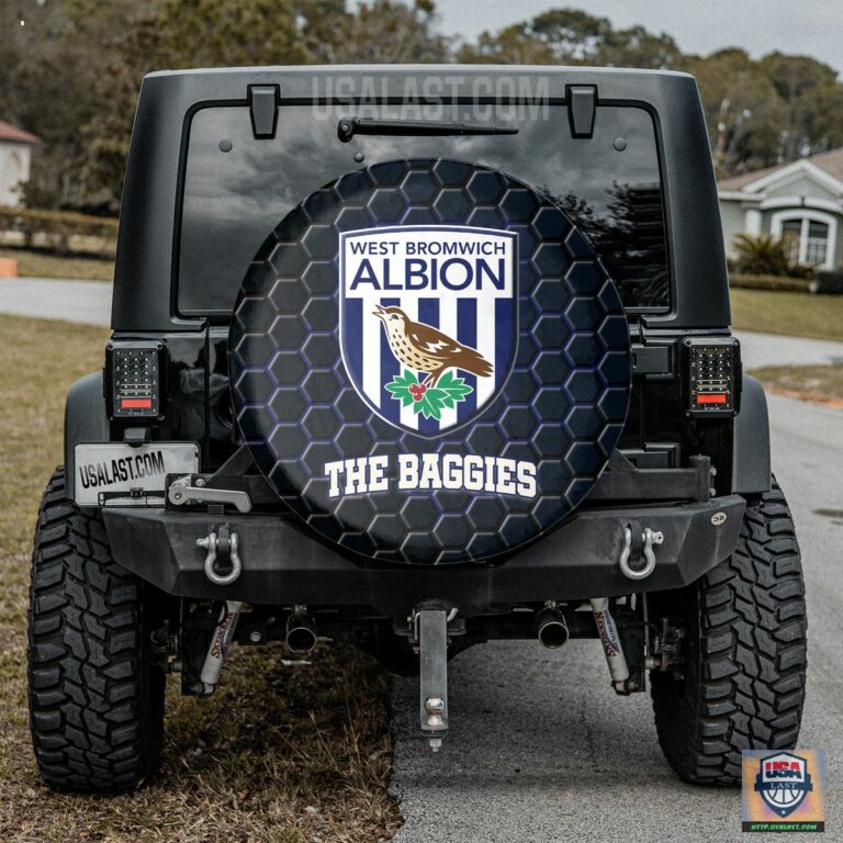 West Bromwich Albion FC Spare Tire Cover - Generous look