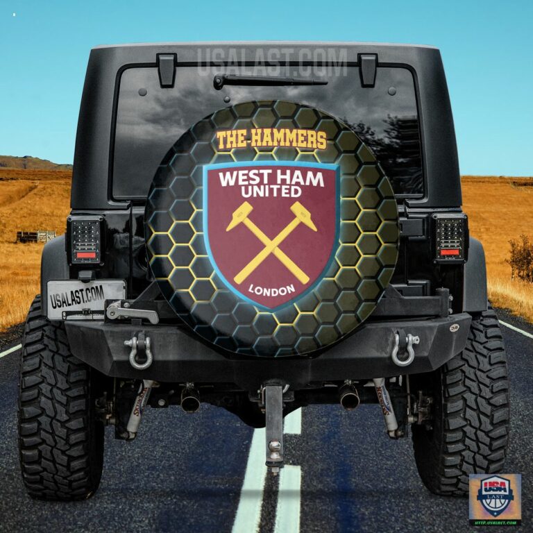 West Ham United FC Spare Tire Cover - Ah! It is marvellous
