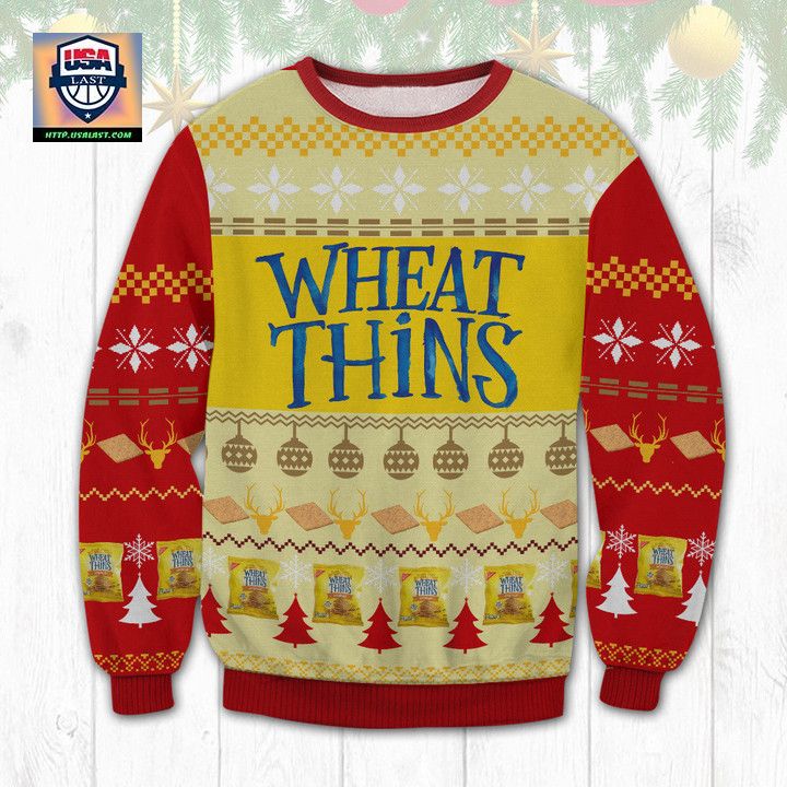 Wheat Thins Snack Ugly Christmas Sweater 2022 - Is this your new friend?