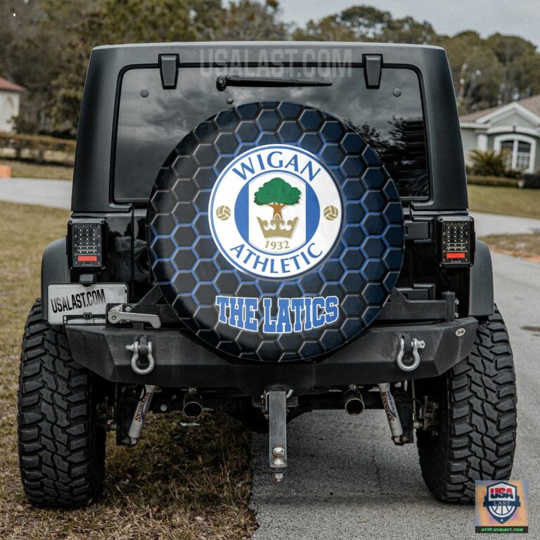 Wigan Athletic FC Spare Tire Cover - Stunning