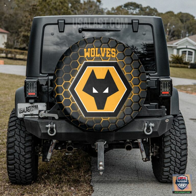 Wolverhampton Wanderers FC Spare Tire Cover - Stand easy bro